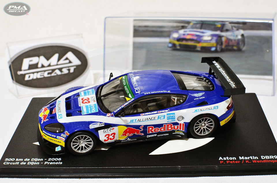 KARL WENDLINGER, PHILIPP PETER 2006 RACE ALLIANCE ASTON MARTIN DBR9 1:43